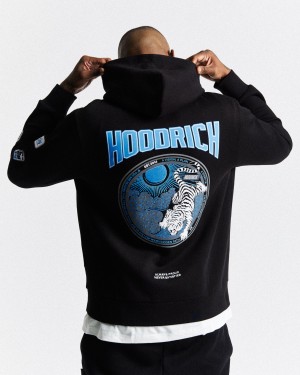 Hoodrich Claw Hoodie Herr Svarta | 12859-XTQD