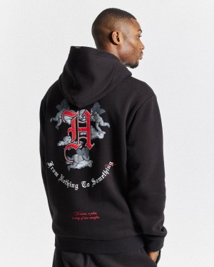 Hoodrich Empire Hoodie Herr Svarta | 19635-CGAP