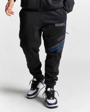 Hoodrich OG Cycle Joggingbyxor Herr Svarta | 30168-FSBZ